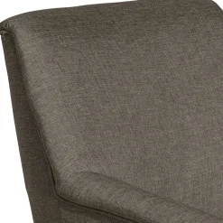 Polstersessel in Beigegrau Stoff - Jonas