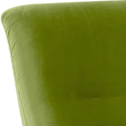 Polstersessel in Oliv Grün und Schwarz - Sofia