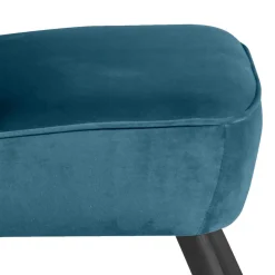 Polstersessel in Petrol und Schwarz - Floyda