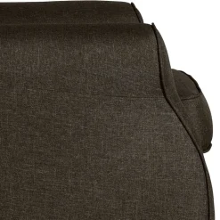 Polstersessel mit Ohren in Braun und Buche - Revelinda