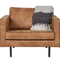 Polstersessel Trokey in Cognac Braun