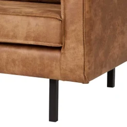 Polstersessel Trokey in Cognac Braun