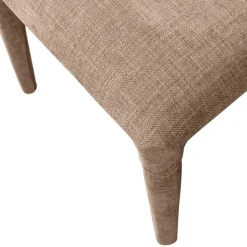 Polsterstühle in Beige Stoff - Eradis (2er Set)