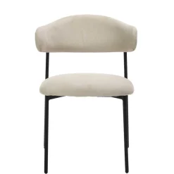 Polsterstühle in Taupe Strukturstoff - Filmau (2er Set)