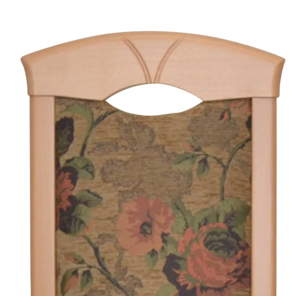 Polsterstühle mit Blumen Motiv - Vallona (2er Set)