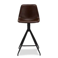 Polsterstuhl für Bar & Theke in Braun - Kalis (2er Set)