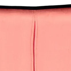 Polsterstuhl mit Armlehnen in Rosa Schwarz - Elliot