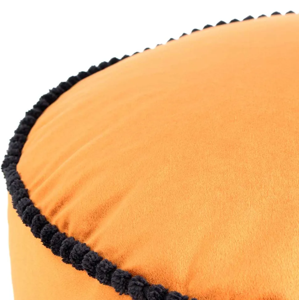 Pouf Yogakissen in Bronze Samt - Ynvinata