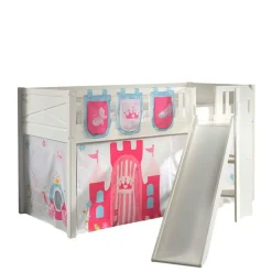 Prinzessin Rutschbett mit schräger Rutsche - Later