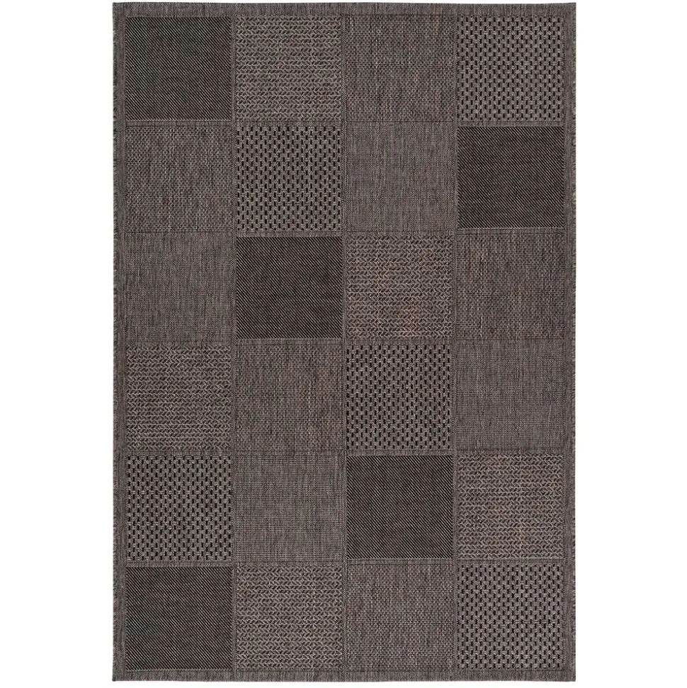 Quadratmuster Teppich für Draußen und Drinnen - Tojan