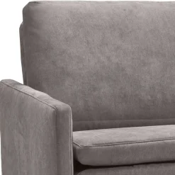 Querschläfer Schlafcouch in Beigegrau - Backbeat