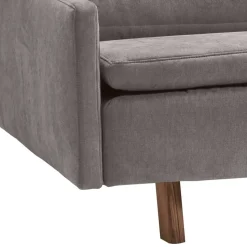 Querschläfer Schlafcouch in Beigegrau - Backbeat