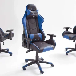 Racing Style Chefsessel mit Armlehnen - Omegon