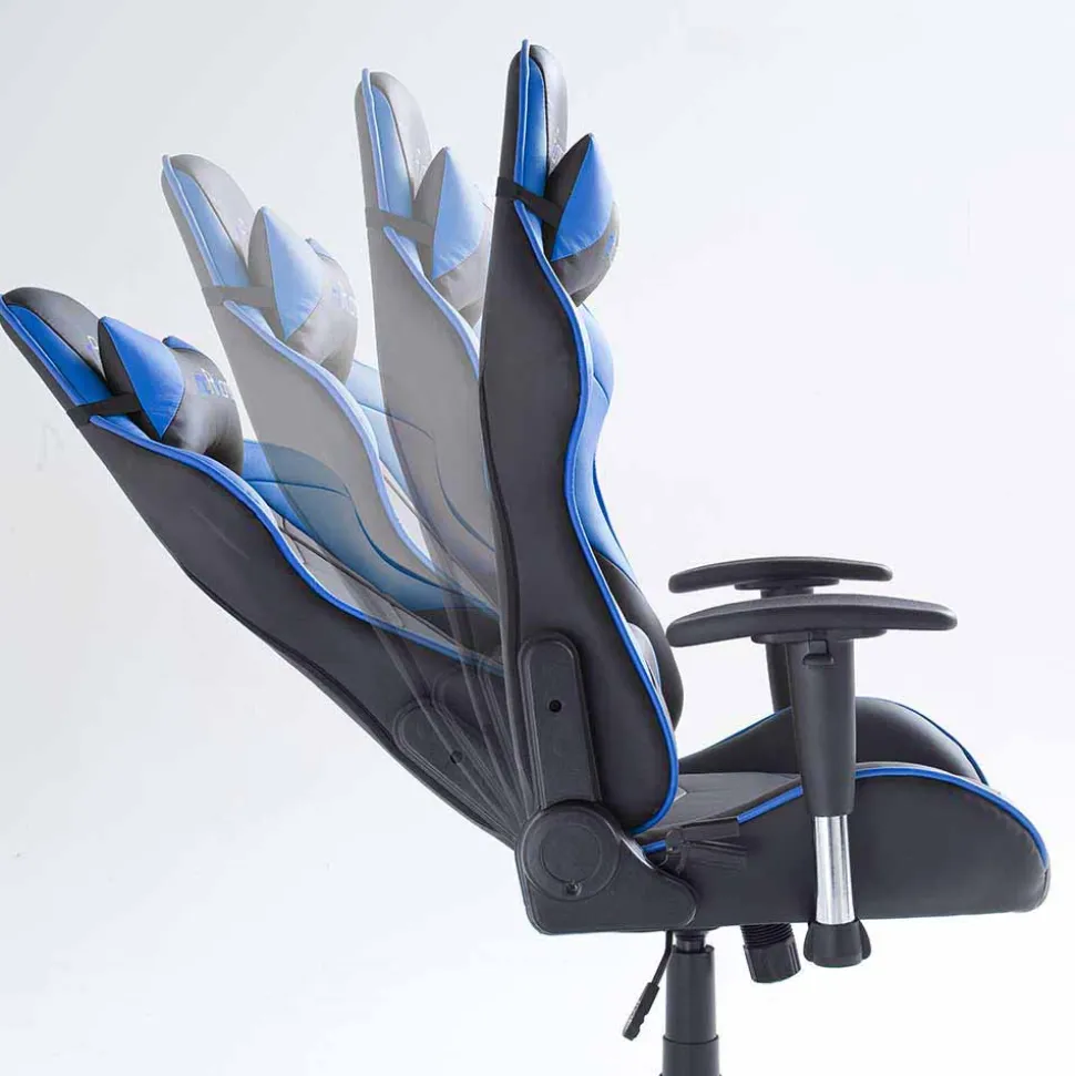 Racing Style Chefsessel mit Armlehnen - Omegon