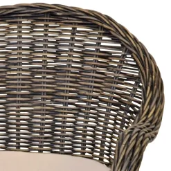 Rattan Geflechtsessel im Landhausstil - Hamidy