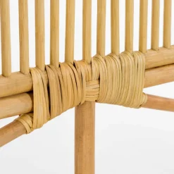 Rattan Kopfteil in Natur für Bett - Lucelo