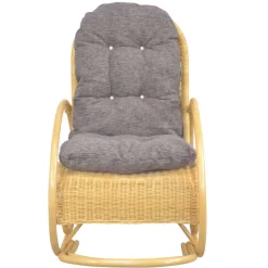 Rattan Schaukelstuhl in Natur - Paleara