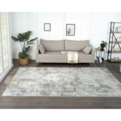 Rechteck Teppich mit Rauten Kachel Muster - Nadescha