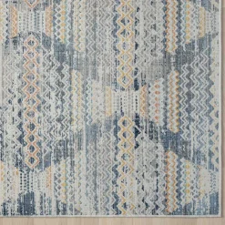 Rechteck Teppich 240x170 mehrfarbig gemustert - Princey