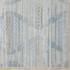 Rechteck Teppich 240x170 mehrfarbig gemustert - Princey