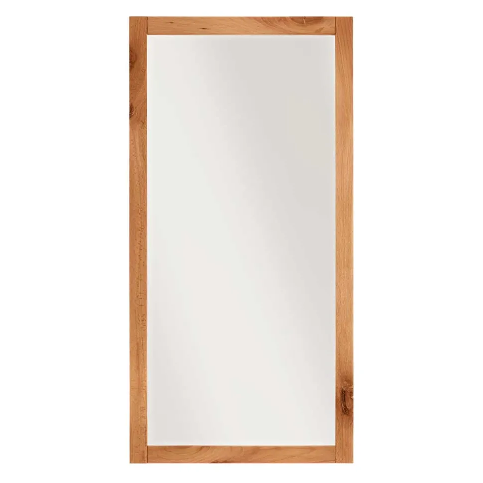 Rechteckiger Spiegel mit Massivholz Rahmen - Dimphi