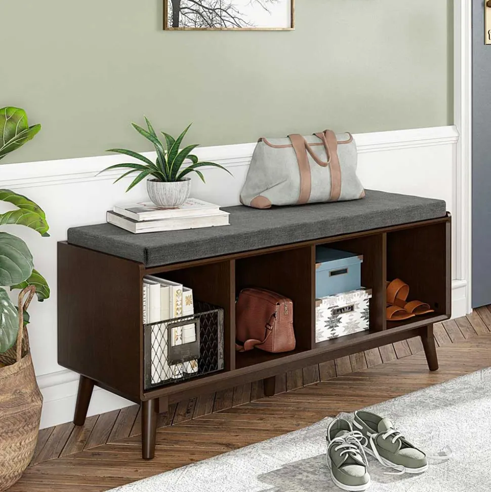 Regal Bank mit vier Fächern - Despelin