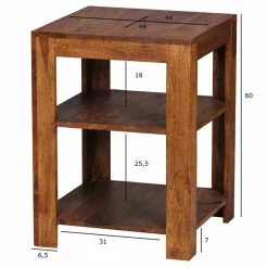 Regal Hoslo mit drei Ablageflächen