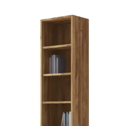 Regal Vaskov aus Wildeiche Massivholz