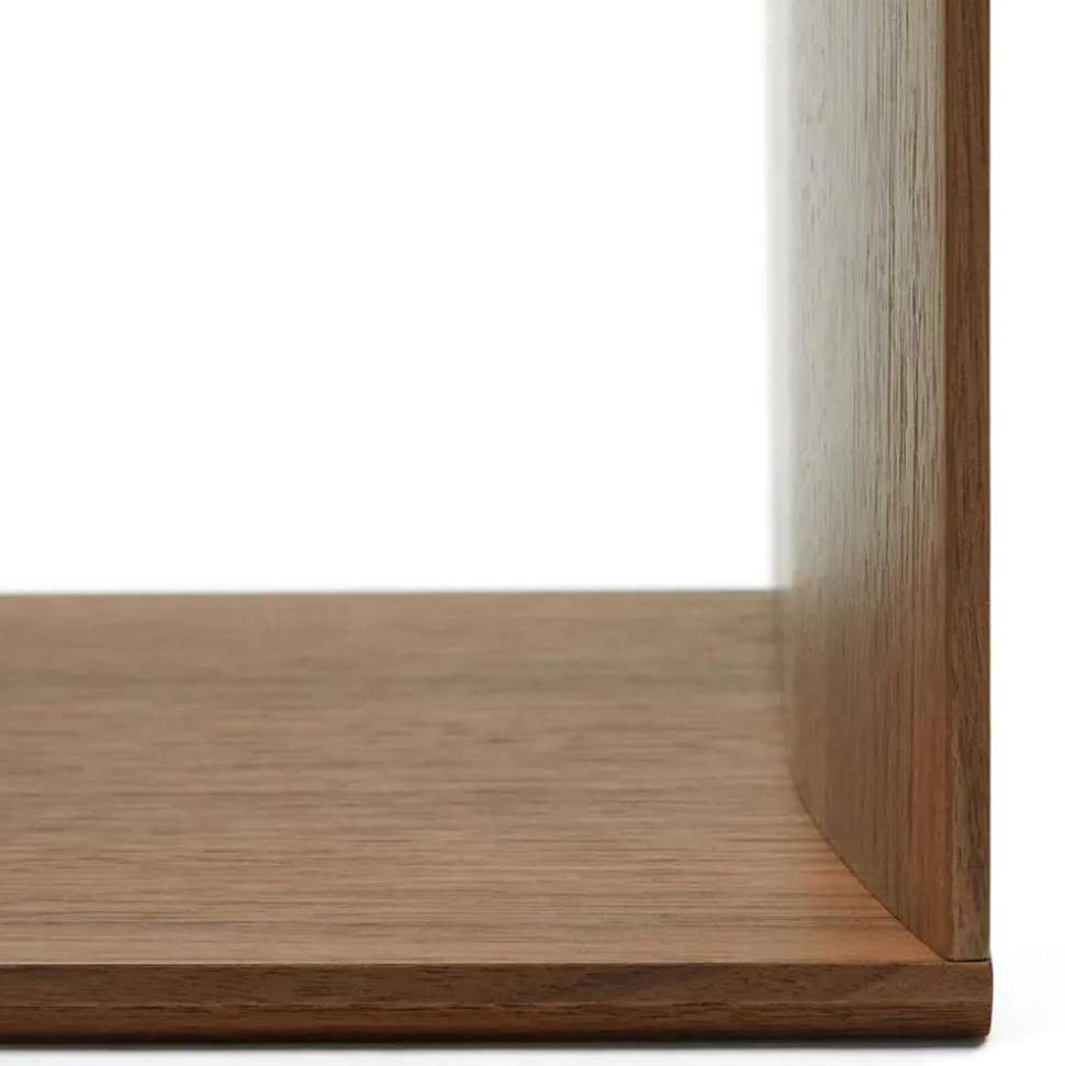 Regalmodul Duo in Nussbaum - Kiara (zweiteilig)