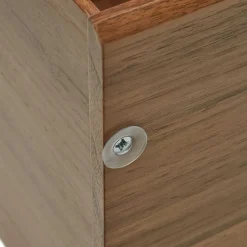 Regalmodul Duo in Nussbaum - Kiara (zweiteilig)