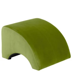 Relax Sessel in Oliv Grün mit Nussbaum - Sofia