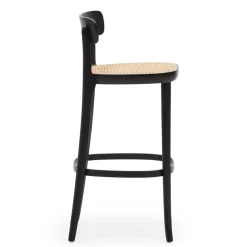 Retro Barstuhl mit Wiener Geflecht Sitz - Pulany (2er Set)