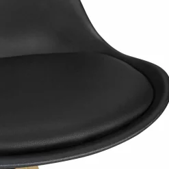 Retro Barstuhl Systrem mit Schalensitz (2er Set)