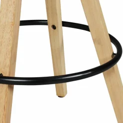 Retro Barstuhl Systrem mit Schalensitz (2er Set)