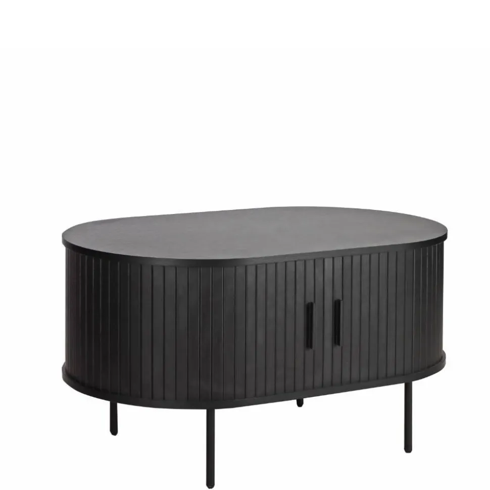 Retro Couchtisch mit Schiebetüren - Lurymav