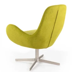 Retro Design Drehsessel in Hellgrün - Soraso