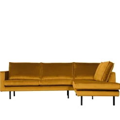 Retro Eckcouch mit vier Sitzplätzen - Nustra