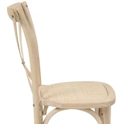 Retro Kaffeehausstühle in Natur - Pig (2er Set)