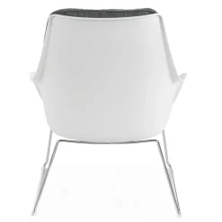 Retro Lounge-Sessel in Dunkelgrau - Vibulam (2er Set)