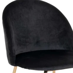 Retro Polsterstühle mit Messing Gestell - Silvanus (2er Set)