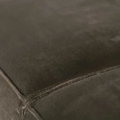 Retro Samt Sofa in Dunkelgrün Italiano mit 280cm