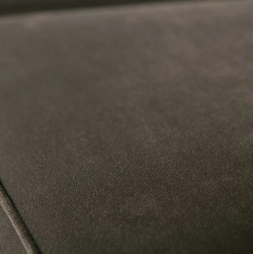 Retro Samt Sofa in Dunkelgrün Italiano mit 280cm