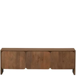 Retro TV Kommode aus Mangobaum Massivholz - Ambros