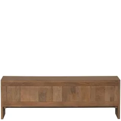 Retro TV Kommode aus Mangobaum Massivholz - Ambros