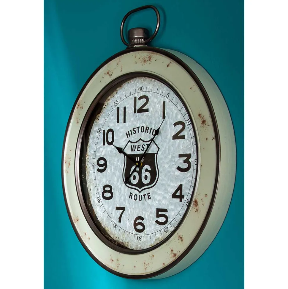 Retro Wanduhr - Route 66 Design - Ruhnau