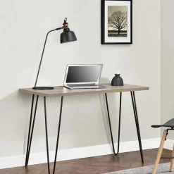 Retrodesign Schreibtisch mit Haarnadel Beinen - Dressed