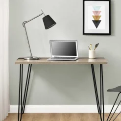 Retrodesign Schreibtisch mit Haarnadel Beinen - Dressed