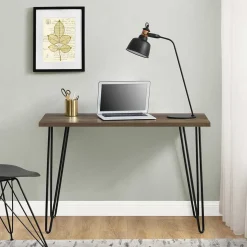 Retro-Schreibtisch mit Hairpin Legs - Akrana