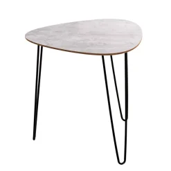 Retrostil Zweisatztisch Set - Luoretta (zweiteilig)