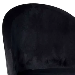 Retrostyle Barstuhl in Schwarz und Gold - Chiosma (2er Set)